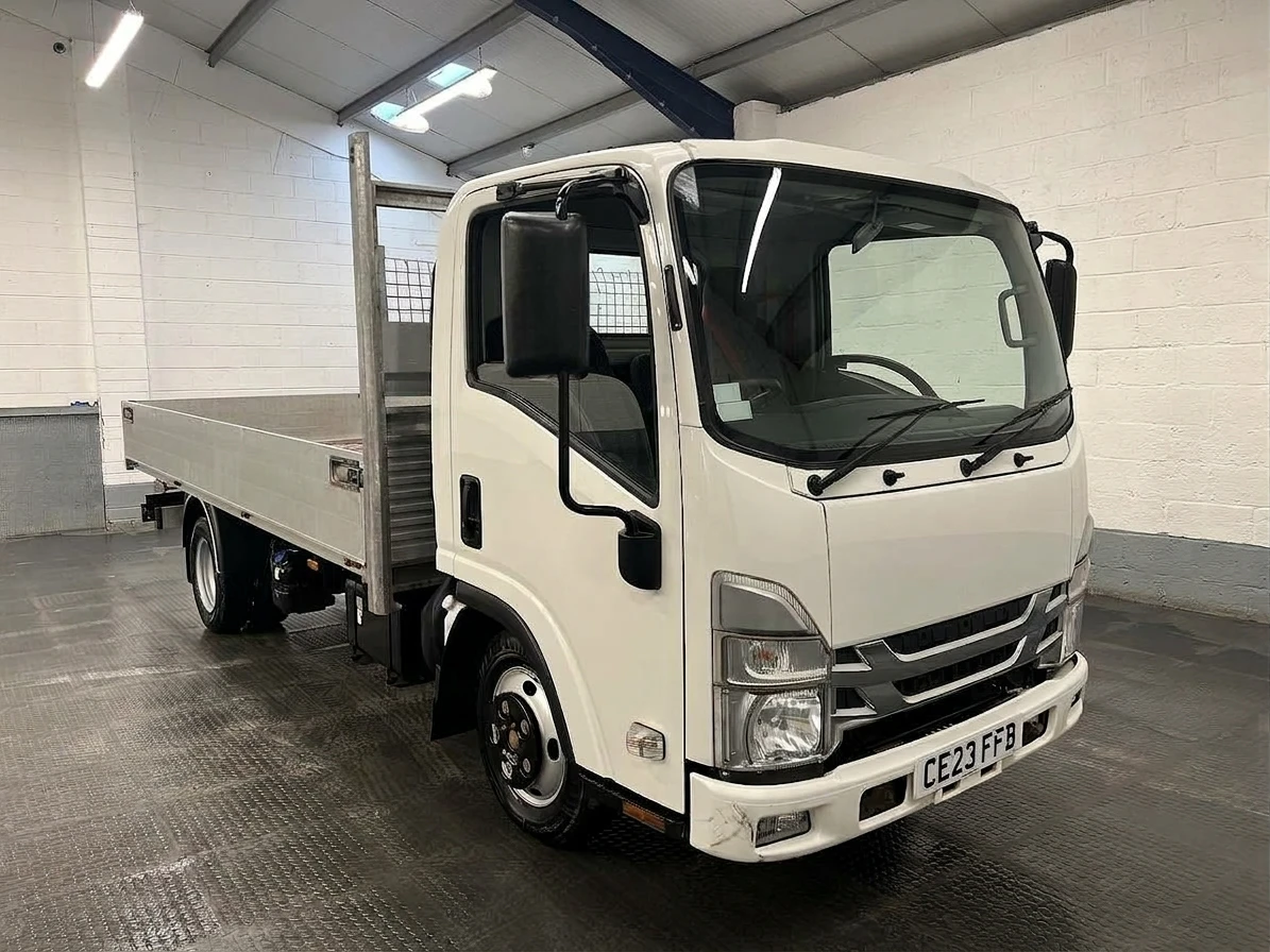 2023 Isuzu Grafter Dropside Van — front three-quarter view