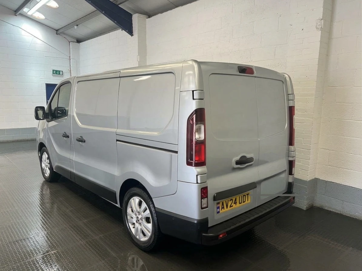 2024 Renault Trafic Panel Van — rear three-quarter view