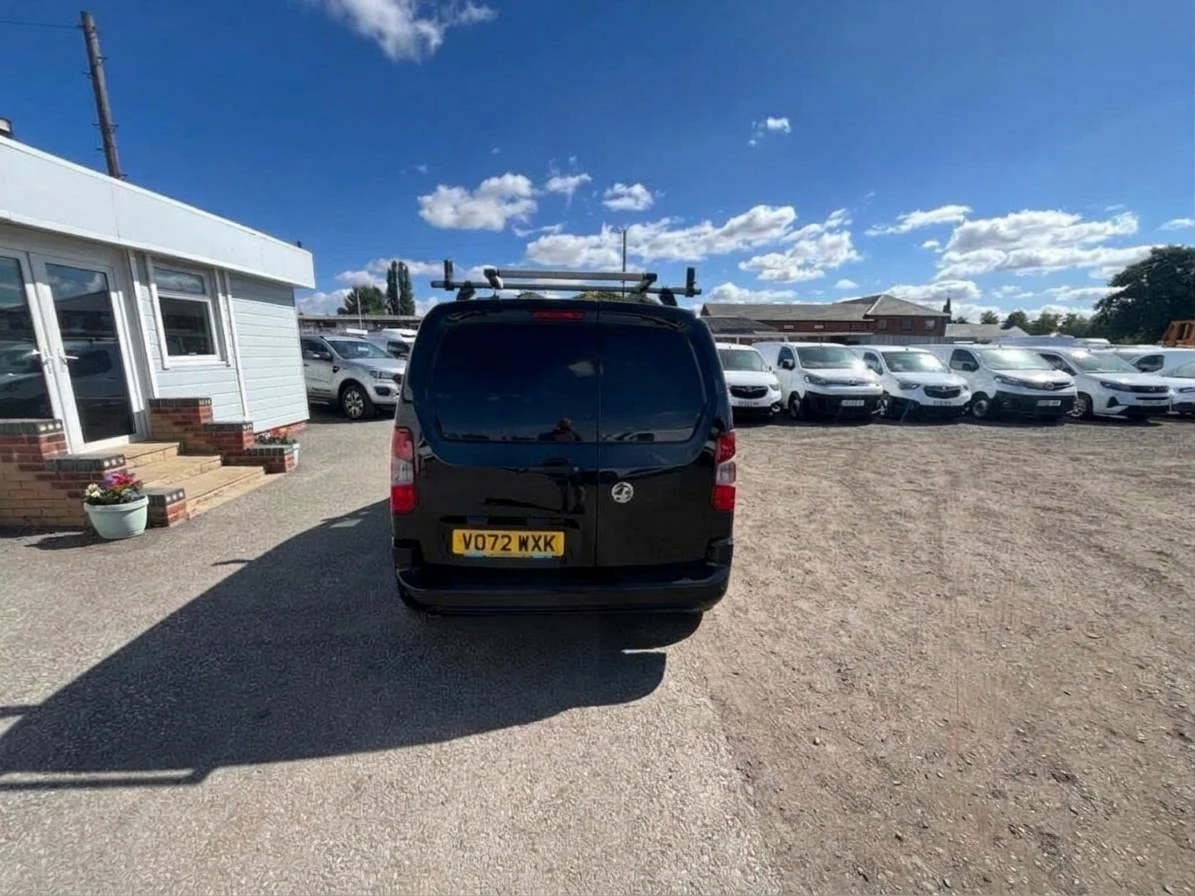 2022 Vauxhall Combo Panel Van — rear view