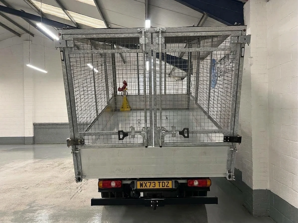 2023 Fuso Canter Tipper Van — rear view