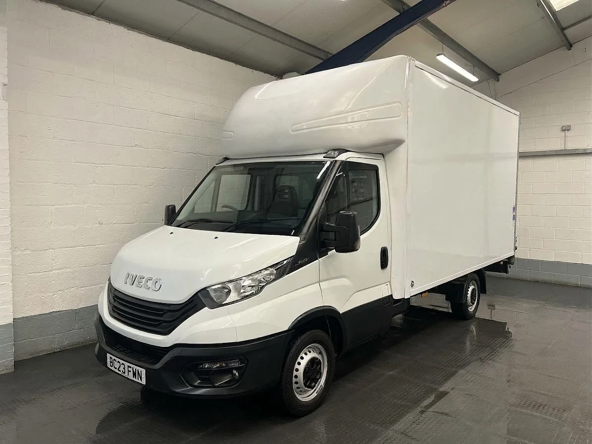 2023 Iveco Daily Luton Box Van — front three-quarter view