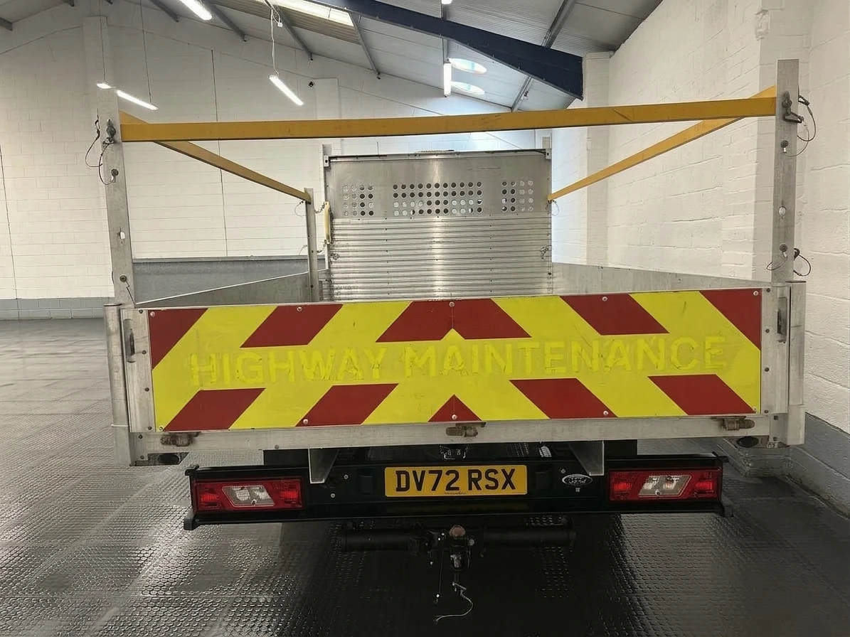 2022 Ford Transit Dropside Van — rear view