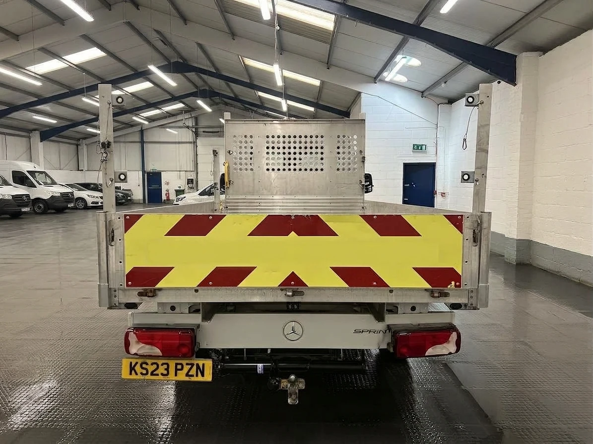 2023 Mercedes-Benz Sprinter Dropside Van — rear view
