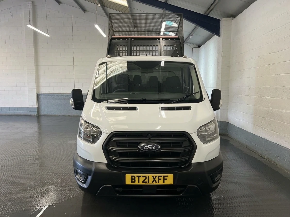 2021 Ford Transit Double Cab Tipper Van — front view