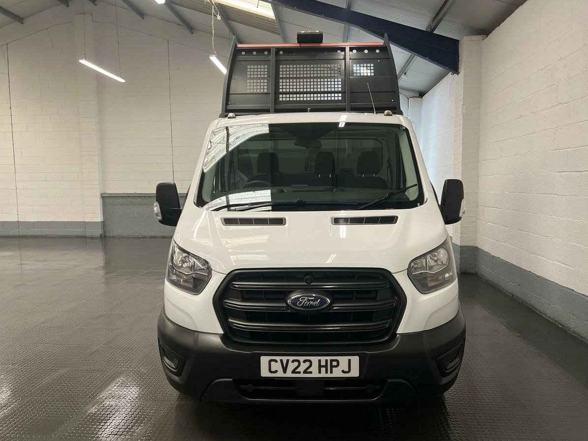 2022 Ford Transit Tipper Van — front view