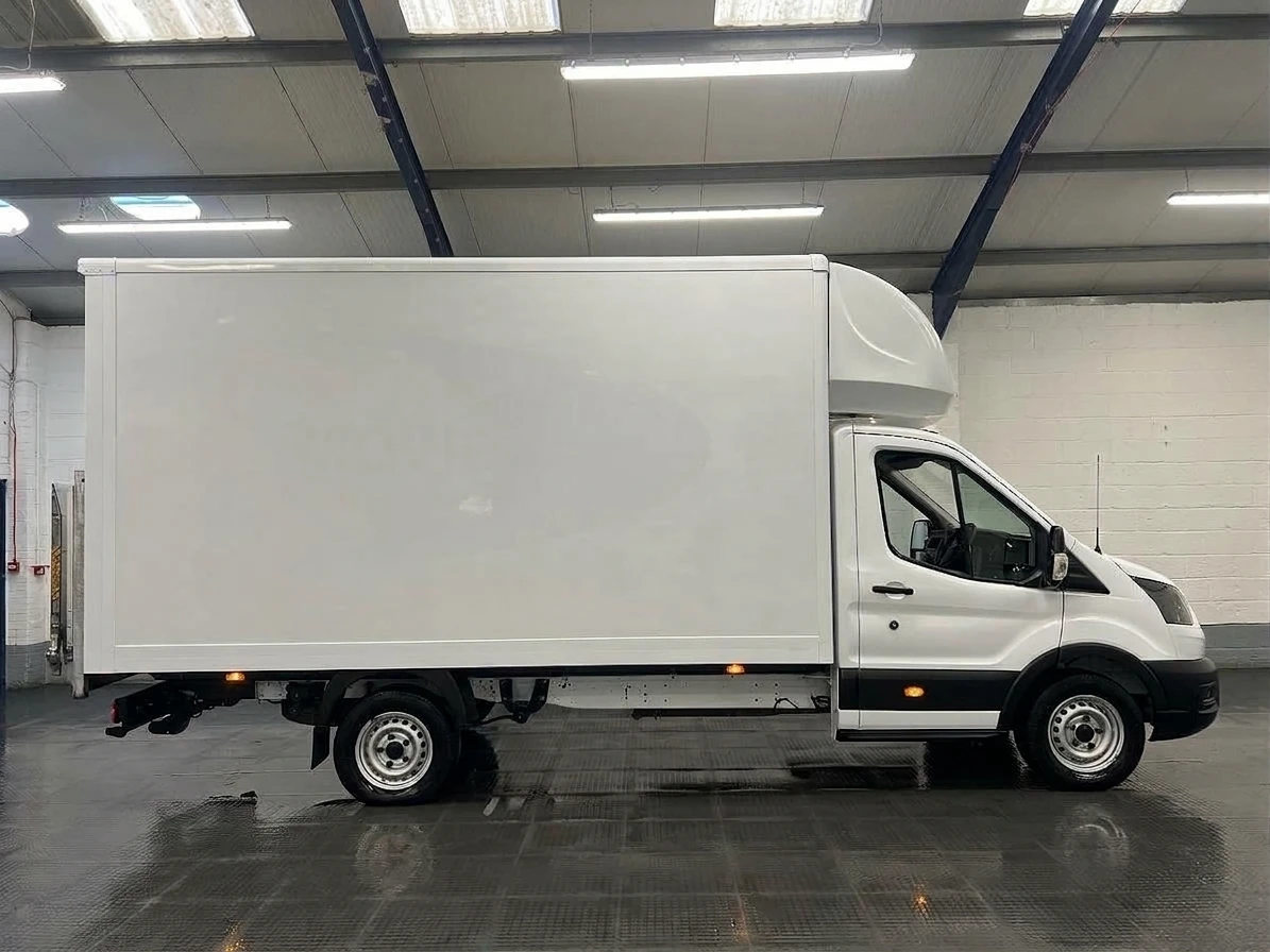 2022 Ford Transit Luton Box Van — side view