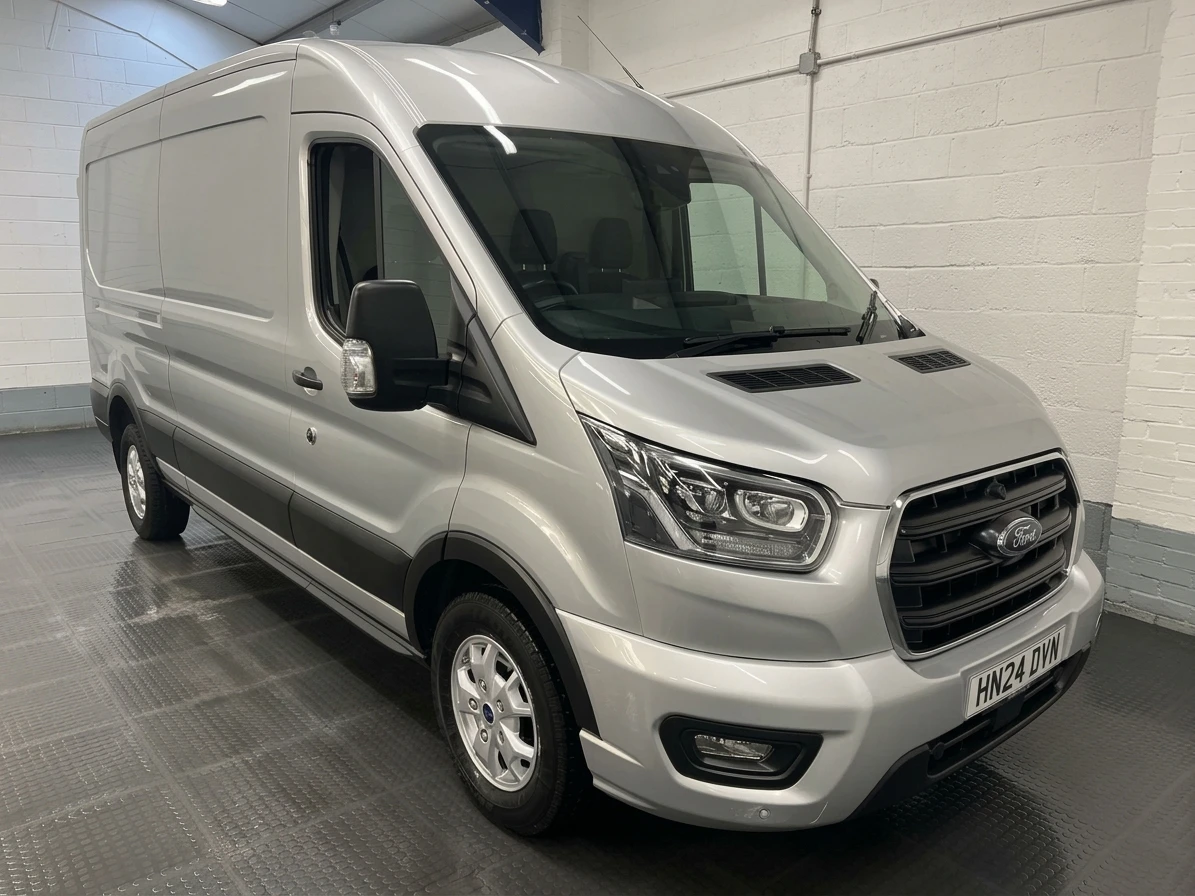 2024 Ford Transit Panel Van — front three-quarter view