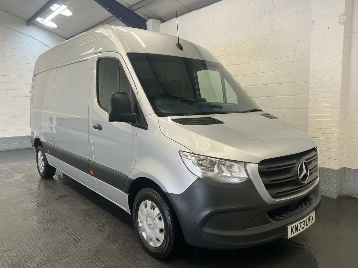 2023 Mercedes-Benz Sprinter High Roof Panel Van — front three-quarter view
