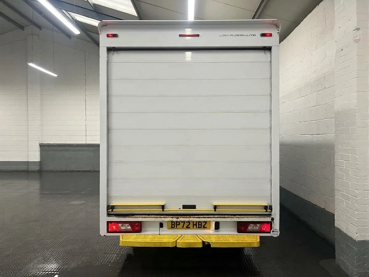 2022 Ford Transit Luton Low Loader Van — rear view