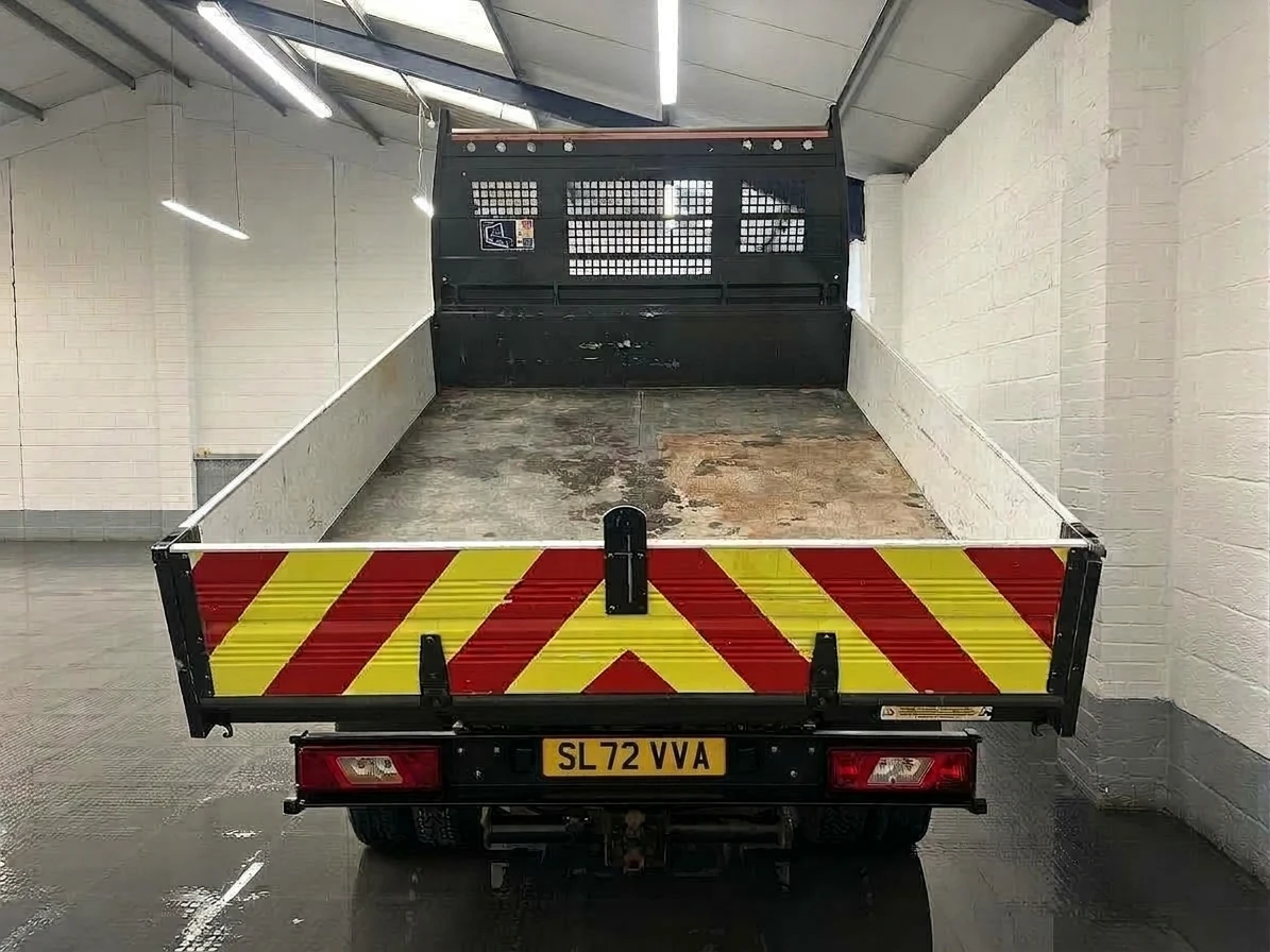 2022 Ford Transit Double Cab Tipper Van — rear view