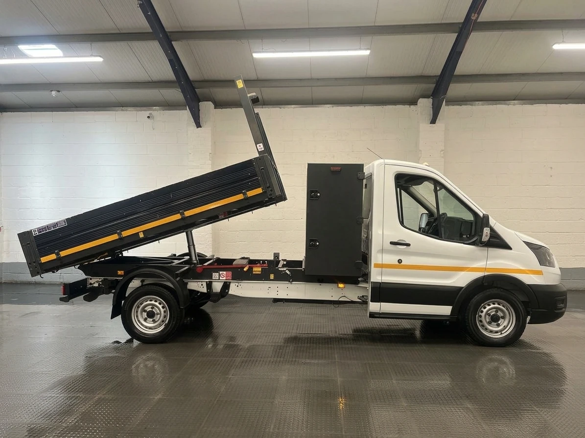 2022 Ford Transit Tipper Van — side view