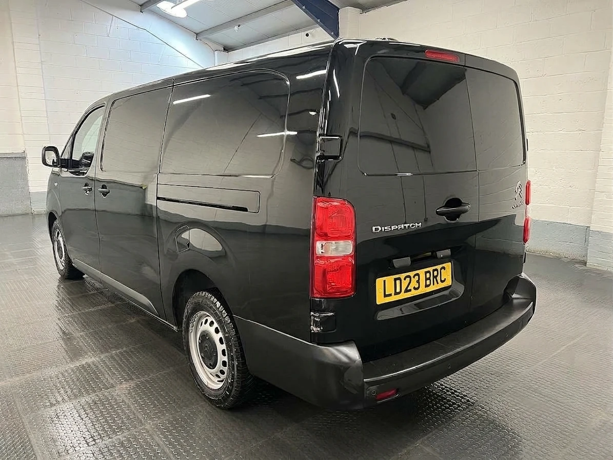 2023 Citroen Dispatch Panel Van — rear three-quarter view