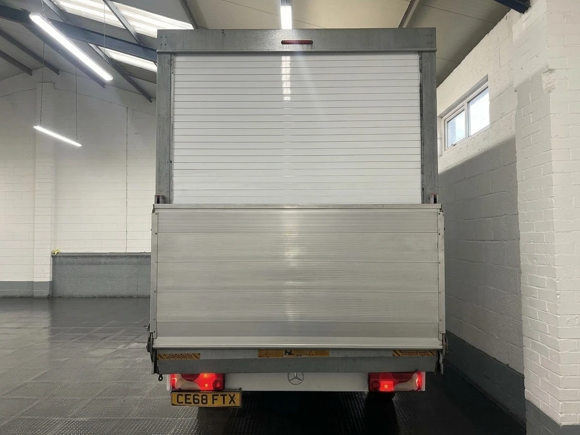 2018 Mercedes-Benz Sprinter Luton Box Van — rear view