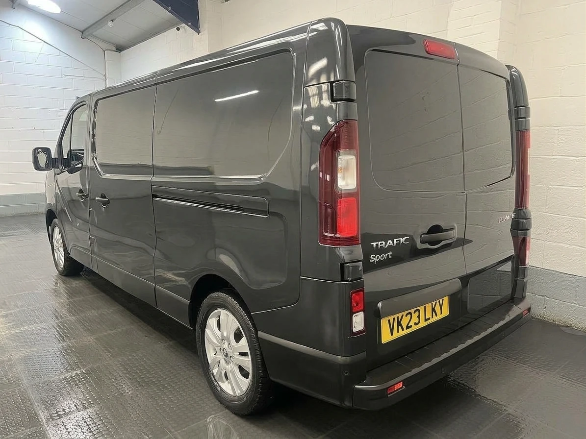 2023 Renault Trafic Panel Van — rear three-quarter view