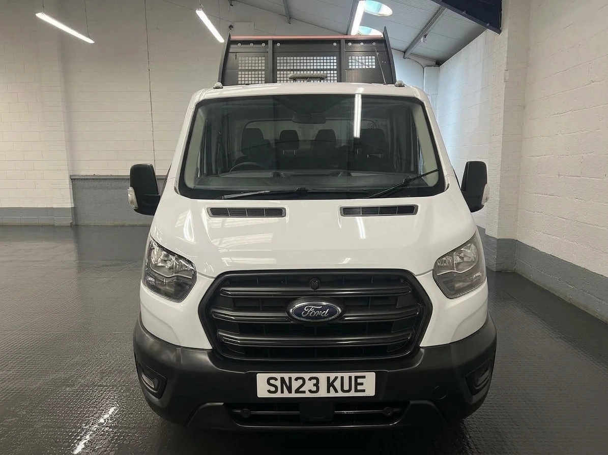 2023 Ford Transit Double Cab Tipper Van — front view