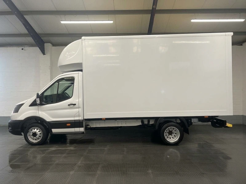 2023 Ford Transit Luton Box Van — side view