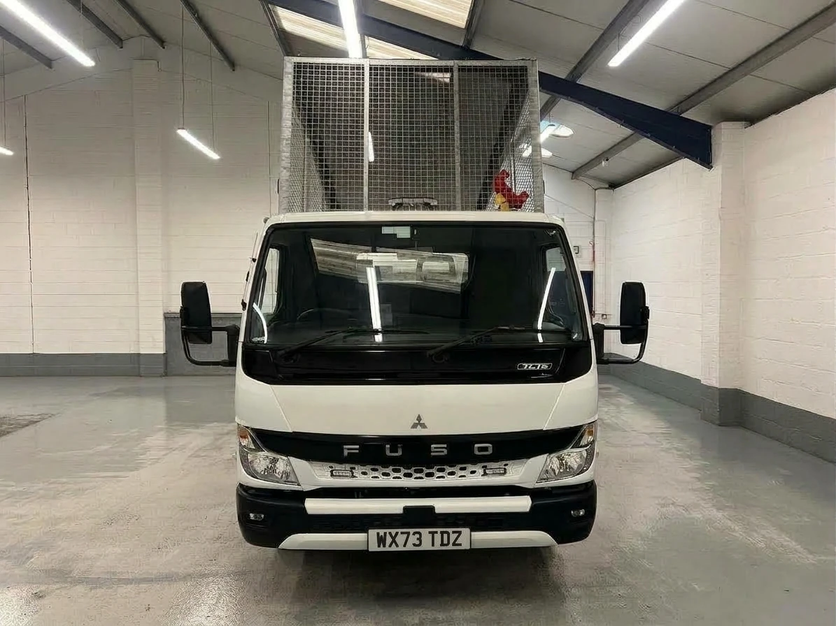 2023 Fuso Canter Tipper Van — front view