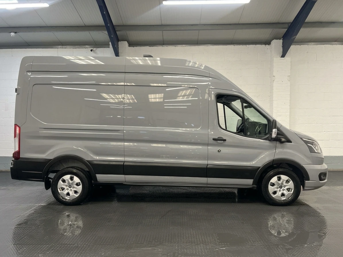 2025 Ford Transit High Roof Panel Van — side view