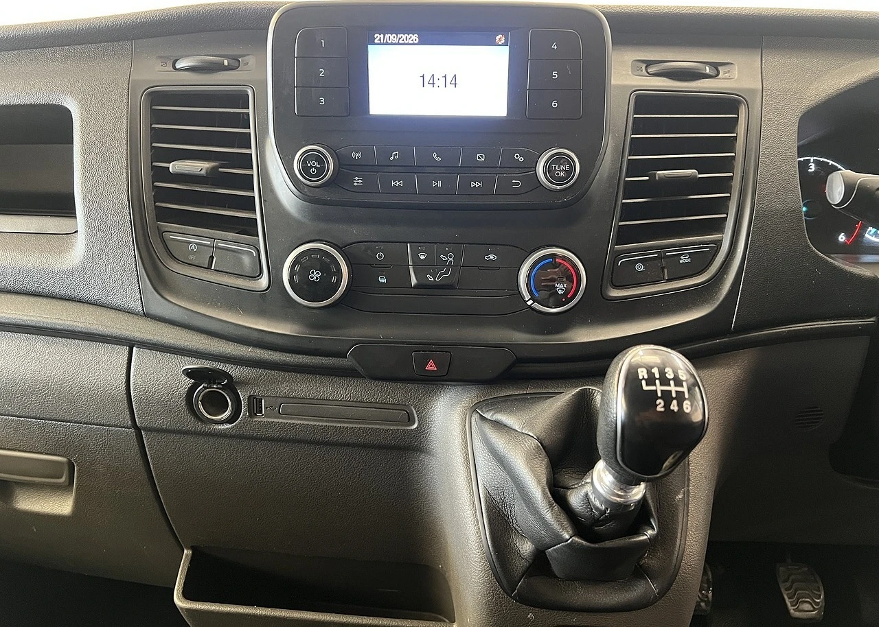 2022 Ford Transit Luton Box Van — cab interior