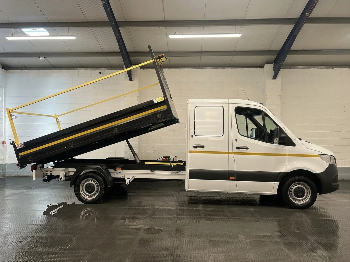 2023 Mercedes-Benz Sprinter Tipper Van — side view