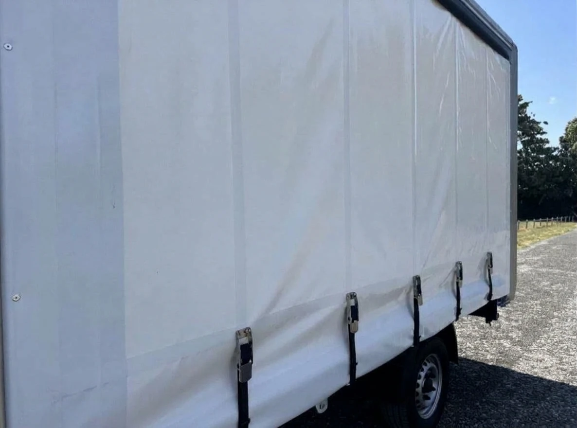 2022 Ford Transit CurtainSider Van — detail