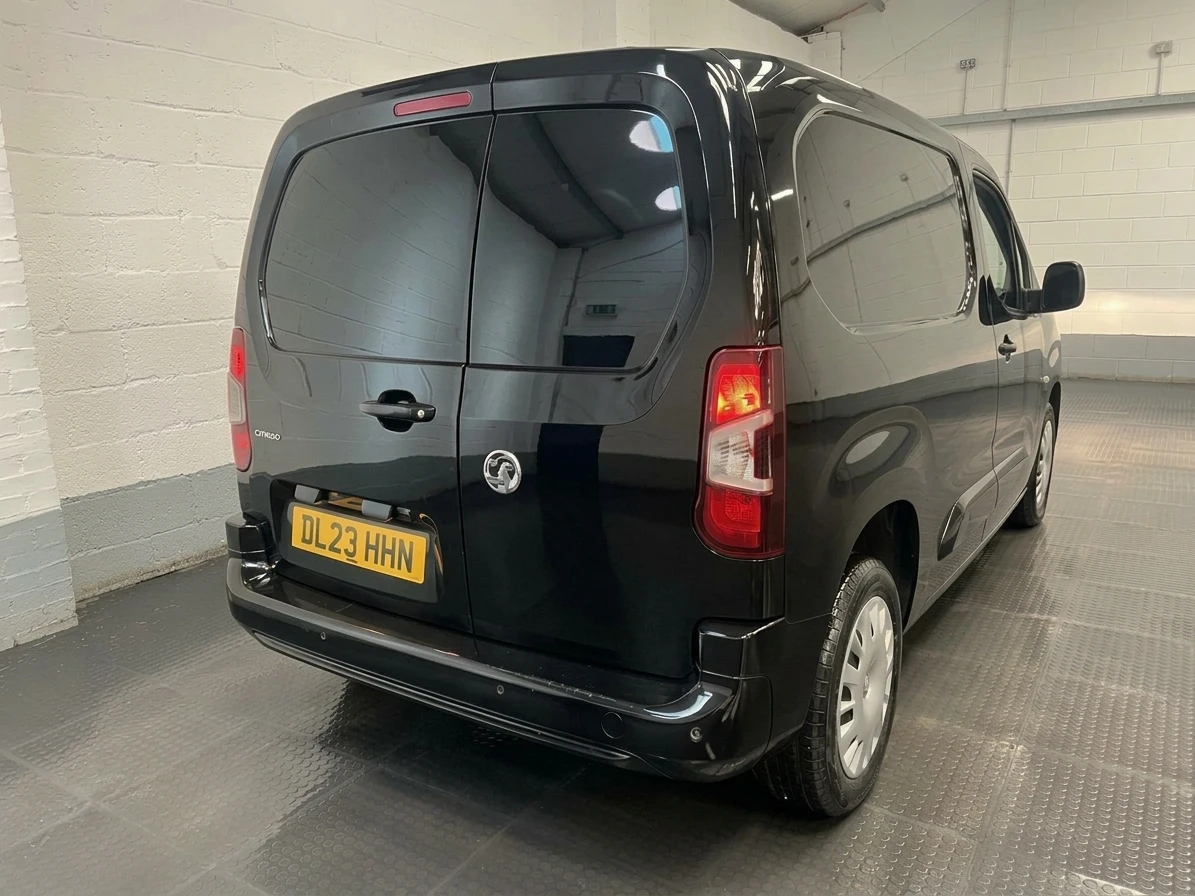 2023 Vauxhall Combo Panel Van — rear three-quarter view