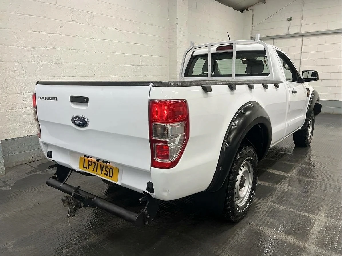 2022 Ford Ranger PickUp Van — rear three-quarter view