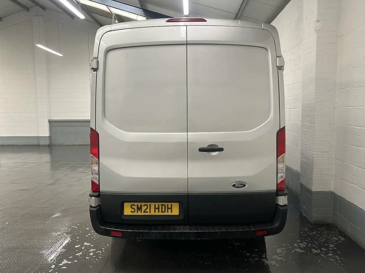 2021 Ford Transit Panel Van — rear view