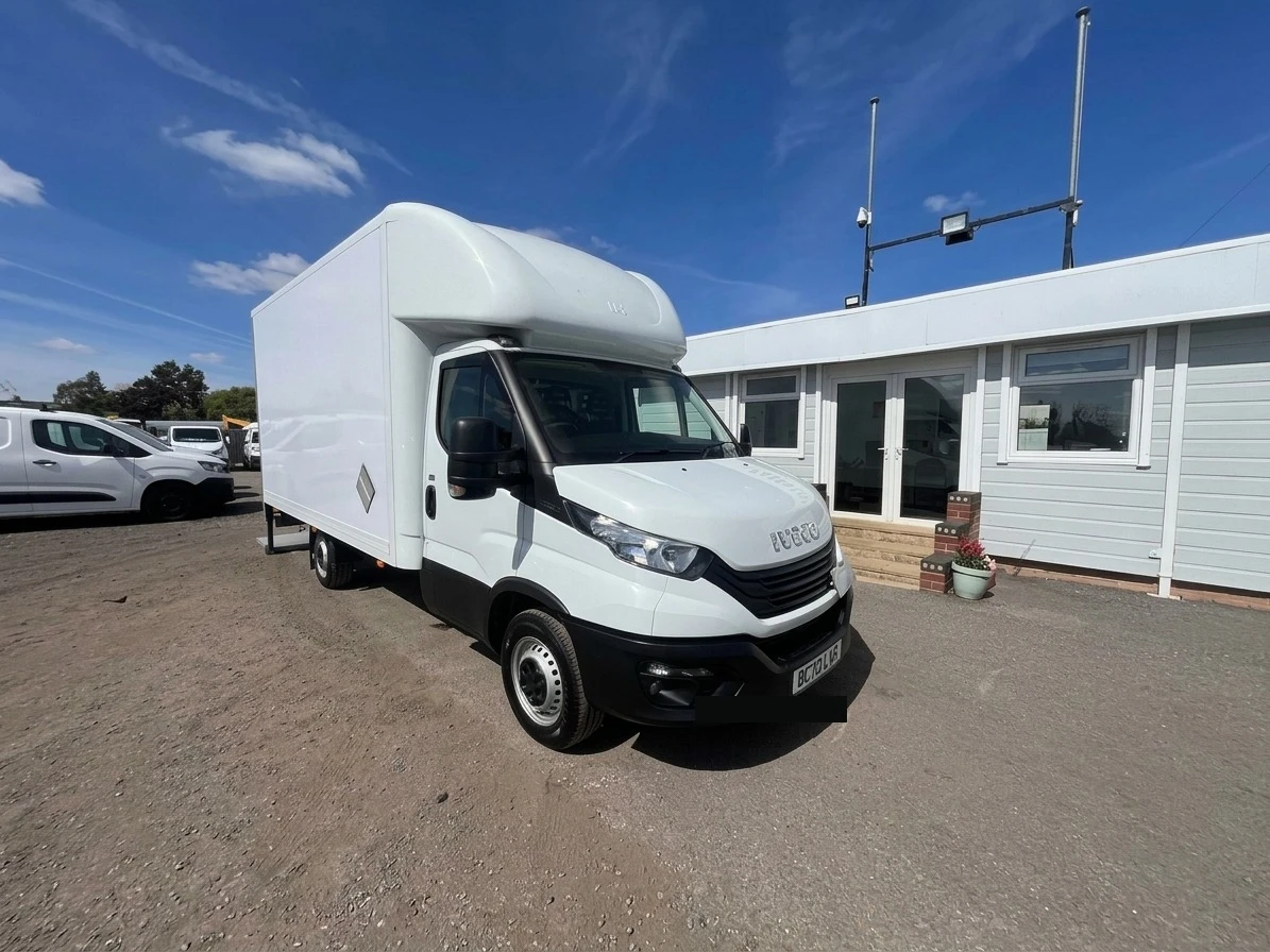2024 Iveco Daily Luton Box Van — front three-quarter view