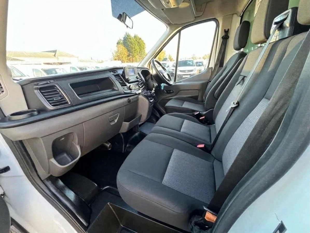 2023 Ford Transit Luton Box Van — cab interior