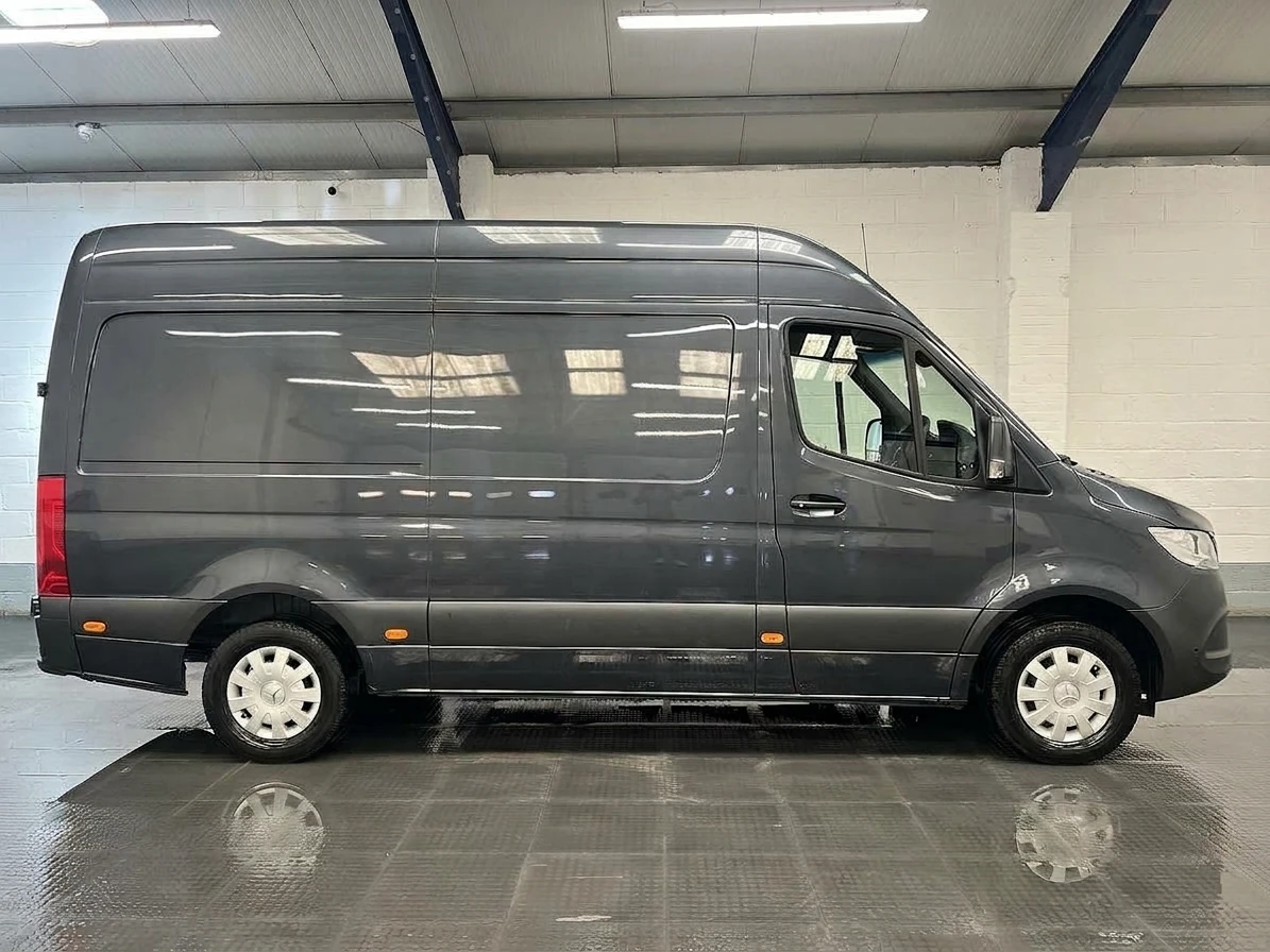 2023 Mercedes-Benz Sprinter High Roof Panel Van — side view