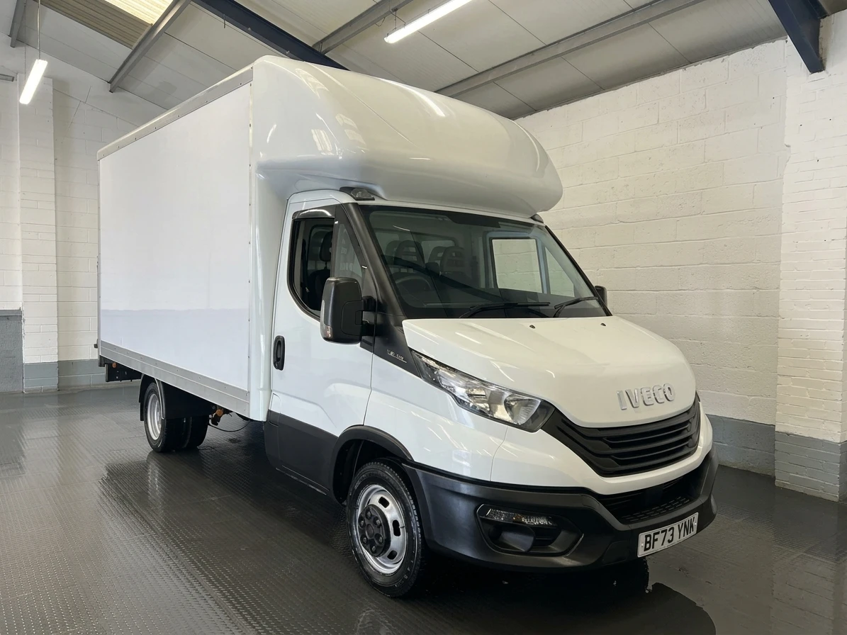 2023 Iveco Daily Luton Box Van — front three-quarter view