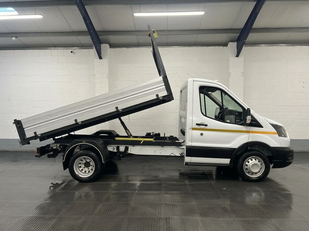 2022 Ford Transit Tipper Van — side view