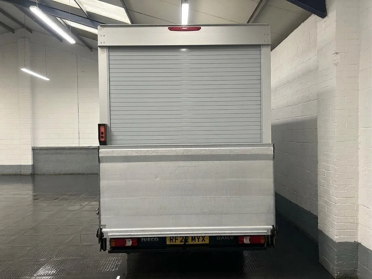 2022 Iveco Daily Luton Box Van — rear view