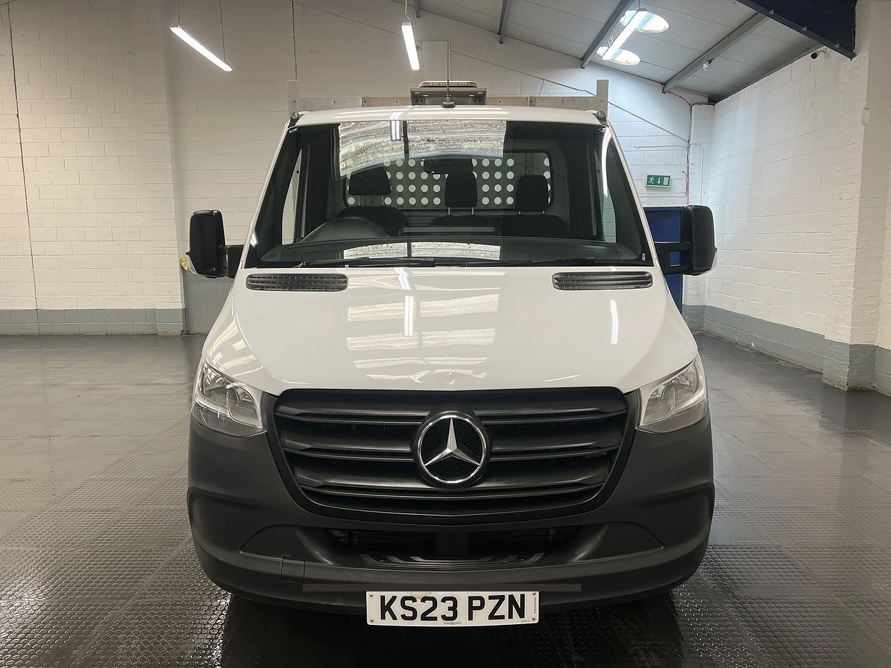 2023 Mercedes-Benz Sprinter Dropside Van — front view