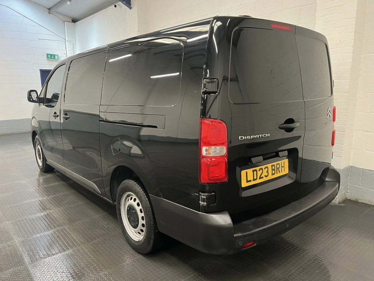 2023 Citroen Dispatch Panel Van — rear three-quarter view