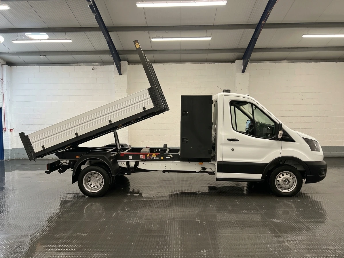 2023 Ford Transit Tipper Van — side view
