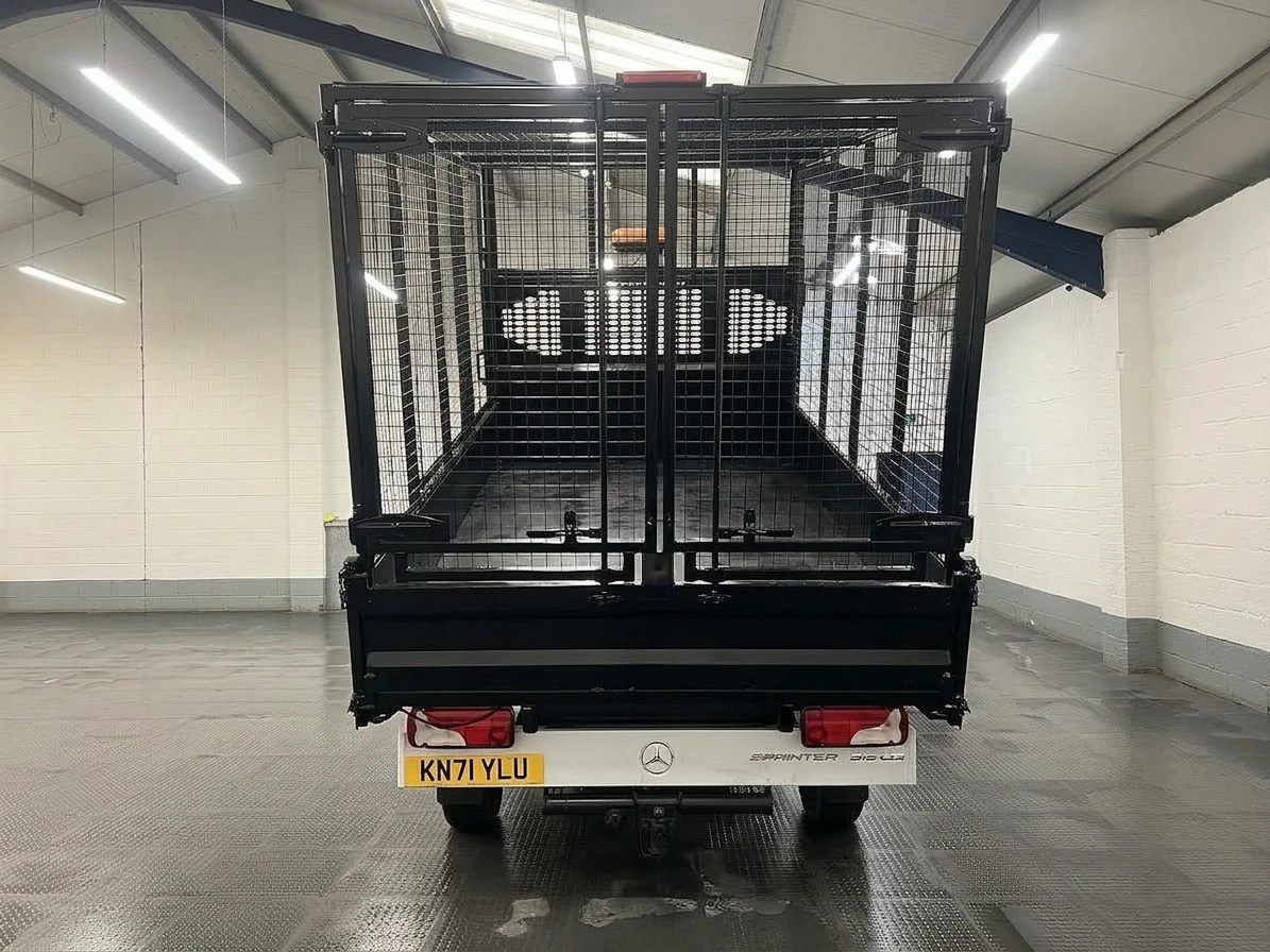 2021 Mercedes-Benz Sprinter Tipper Van — rear view