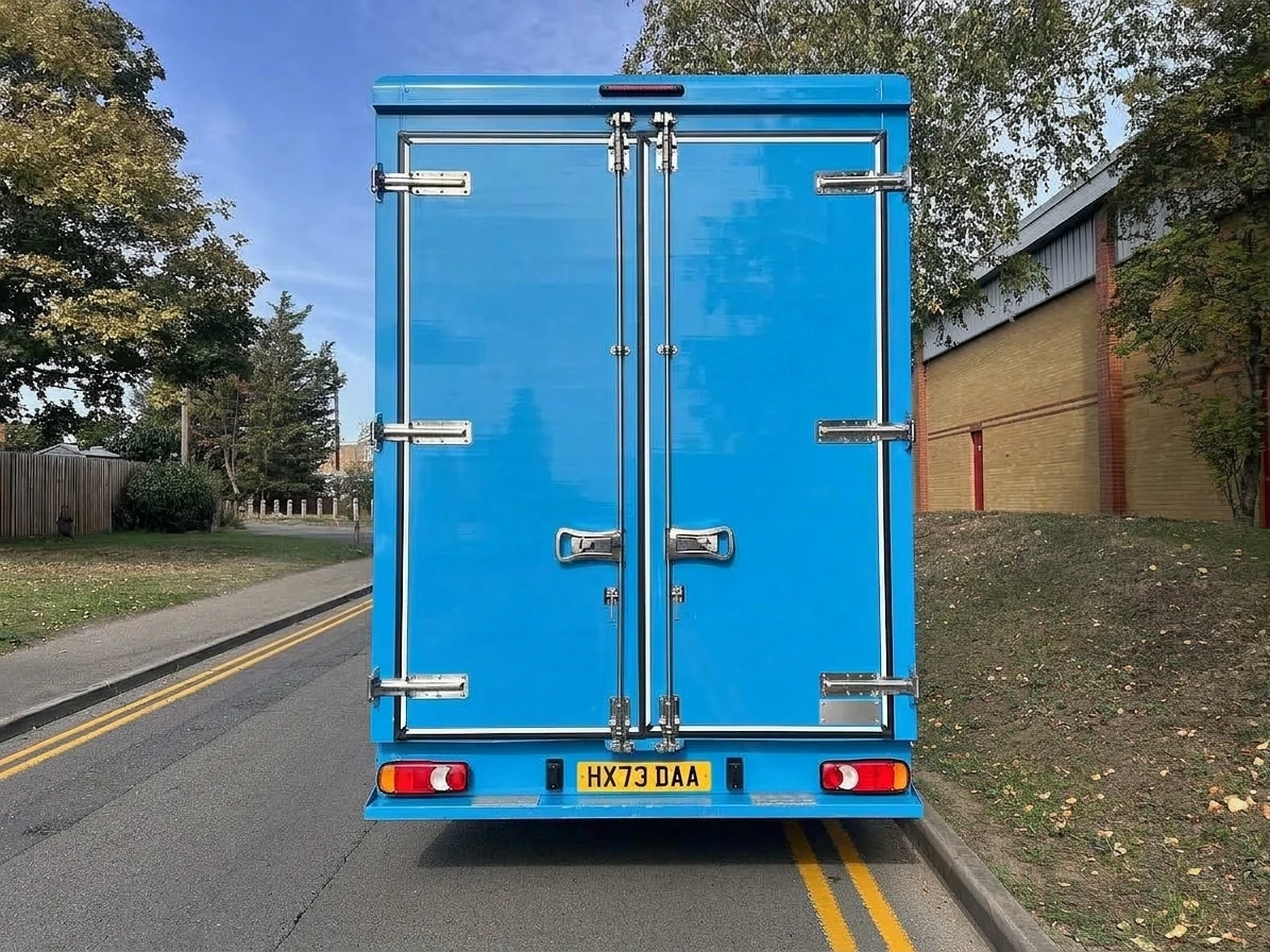 2023 Peugeot Boxer Luton Box Van — rear view