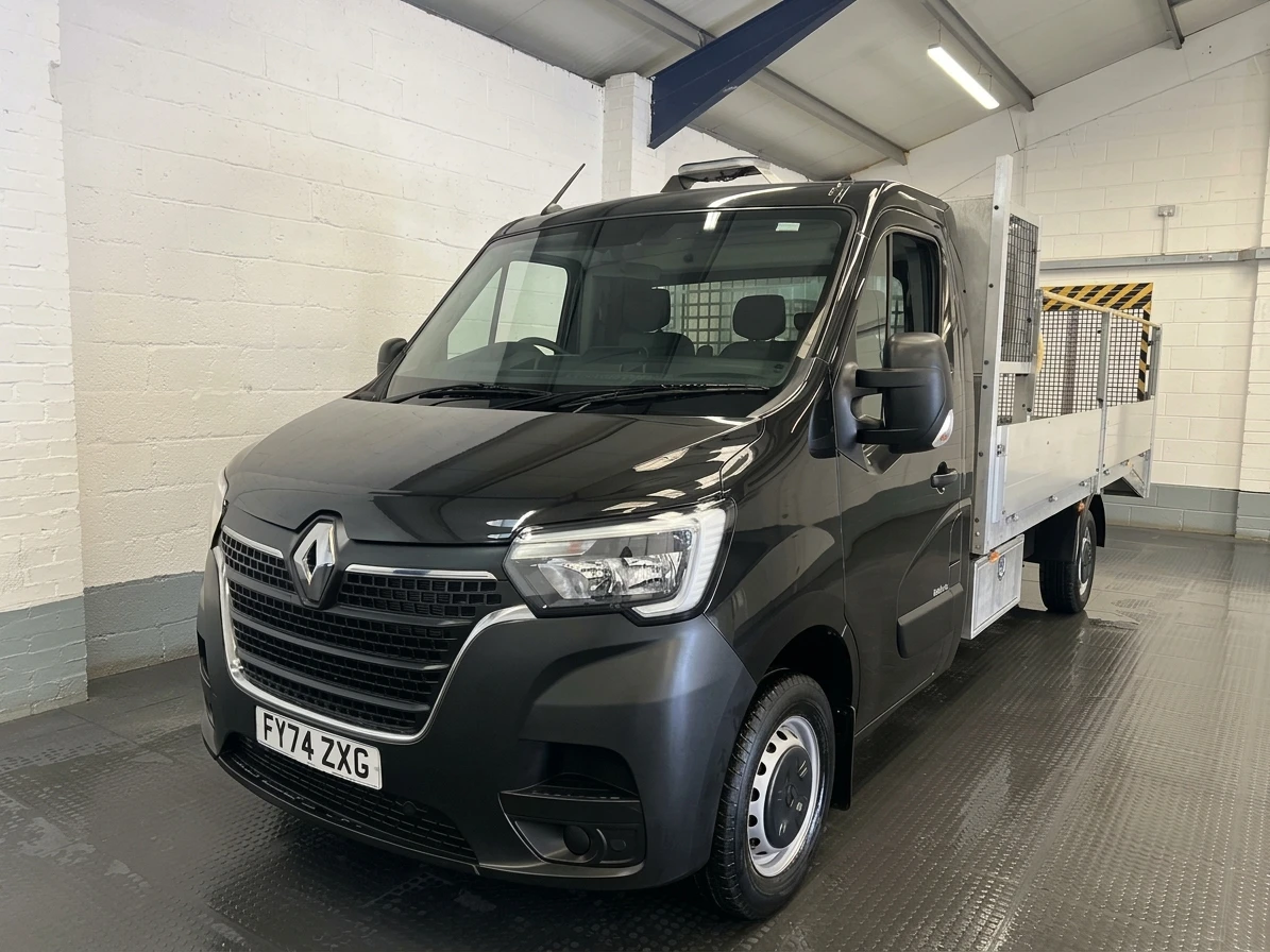2024 Renault Master Dropside Van — front three-quarter view