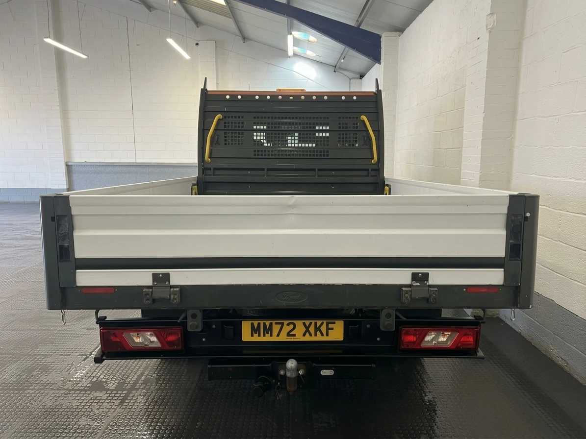 2022 Ford Transit Double Cab Dropside Van — rear view