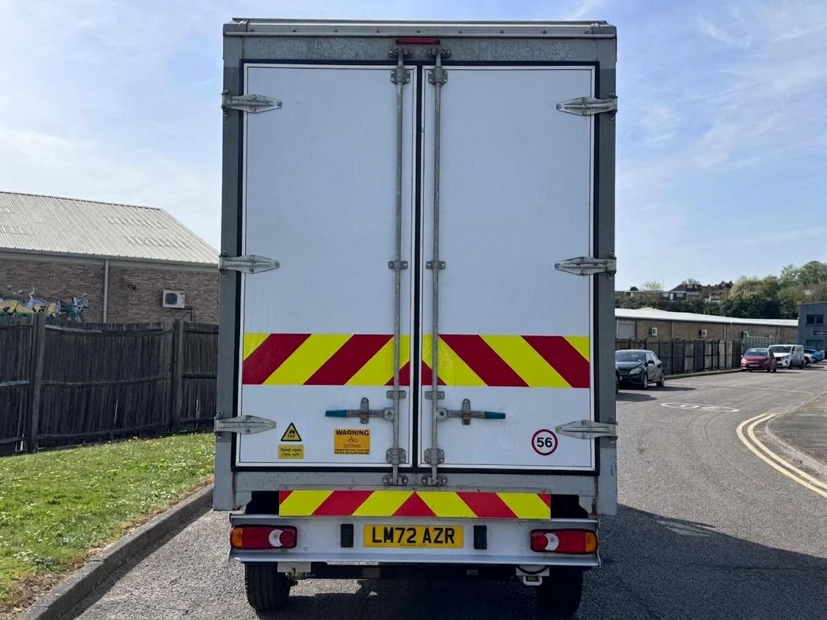 2022 Citroen Relay CurtainSider Van — rear view