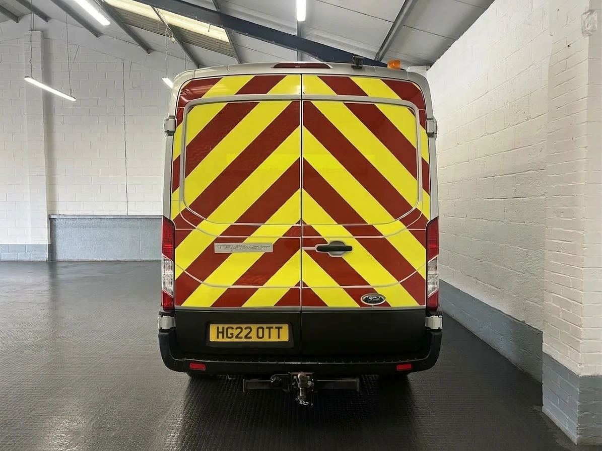 2022 Ford Transit Panel Van — rear view