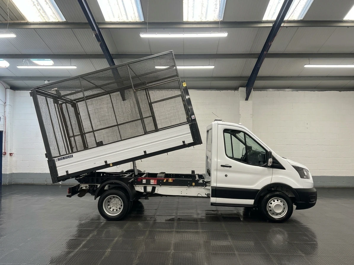 2022 Ford Transit Tipper Van — side view