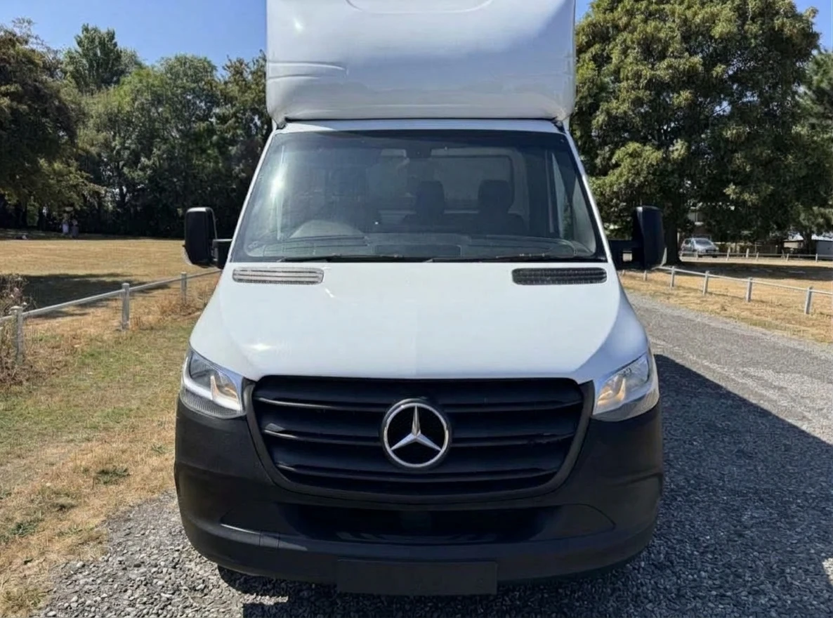 2022 Mercedes-Benz Sprinter CurtainSider Van — front view