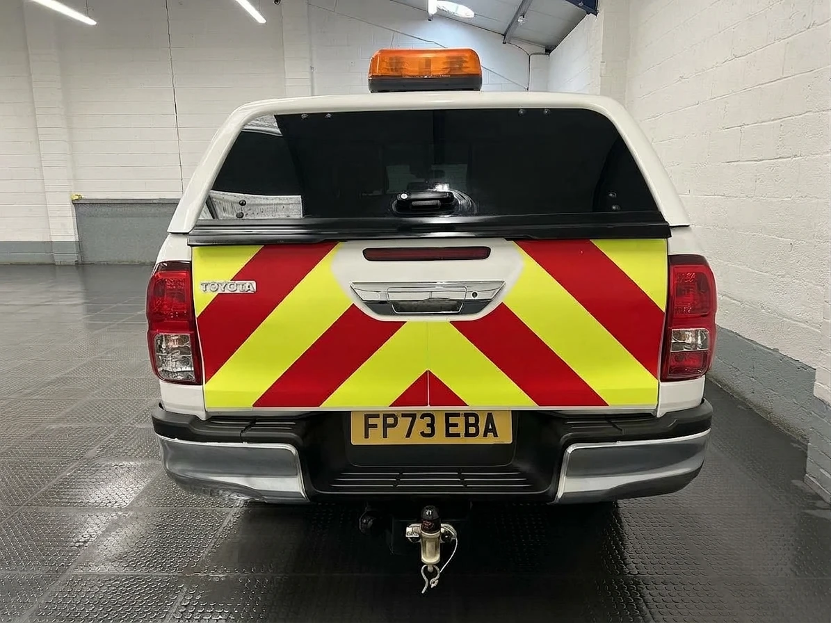 2023 Toyota Hilux Double Cab PickUp Van — rear view