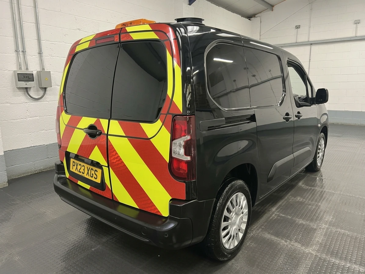 2023 Toyota Proace City Panel Van — rear three-quarter view