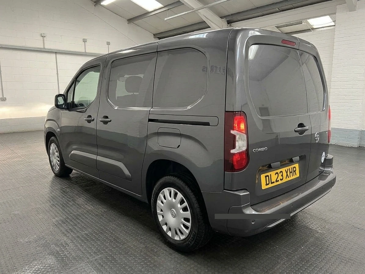 2023 Vauxhall Combo Panel Van — rear three-quarter view