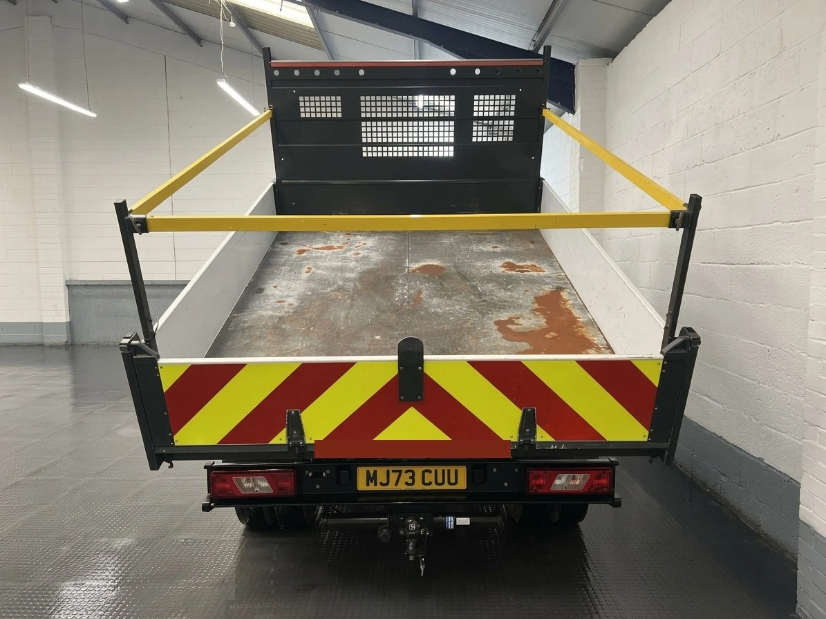 2023 Ford Transit Tipper Van — rear view