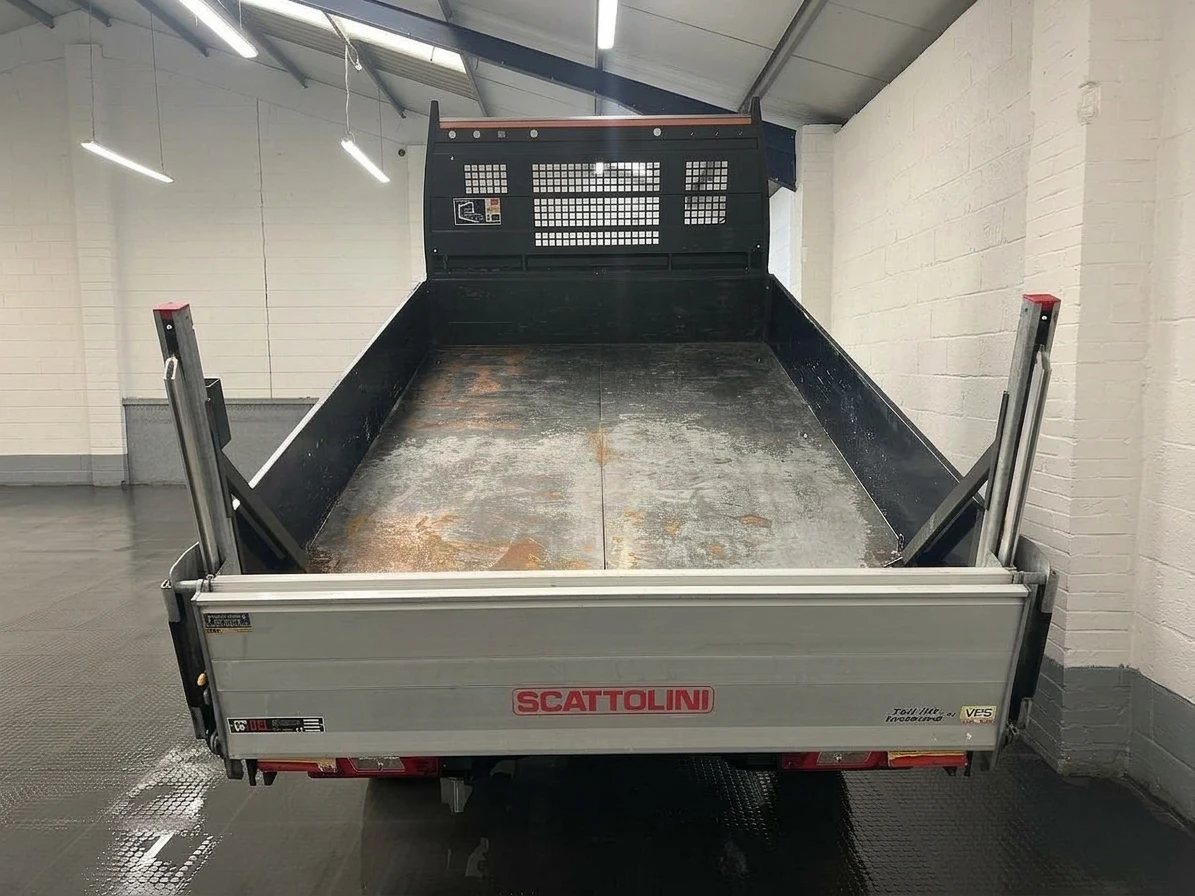 2021 Ford Transit Tipper Van — rear view